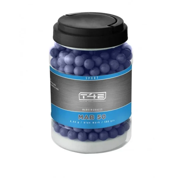 Umarex BILLES PEINTURE BLEUE CAL 50 - 500