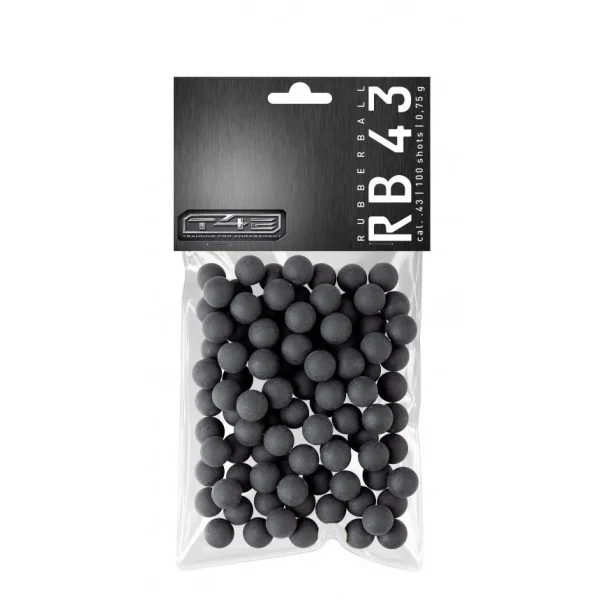 Umarex BILLES CAOUTCHOUC ENTRAINEMENT CAL 43 X100 - RB