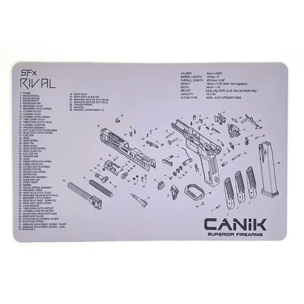 Tapis de nettoyage Canik SFX Rival