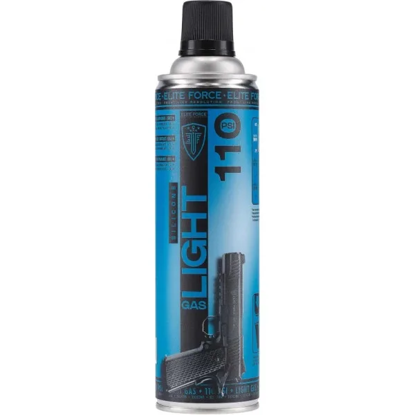 Umarex BOMBE GAZ 450 ML ELITE FORCE LIGHT GAS MAINTENANCE 110 PSI (HUILE SILICONE)