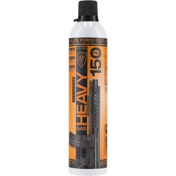 Umarex BOMBE GAZ 560 ML ELITE FORCE HEAVY GAS MAINTENANCE 150 PSI (HUILE SILICONE)