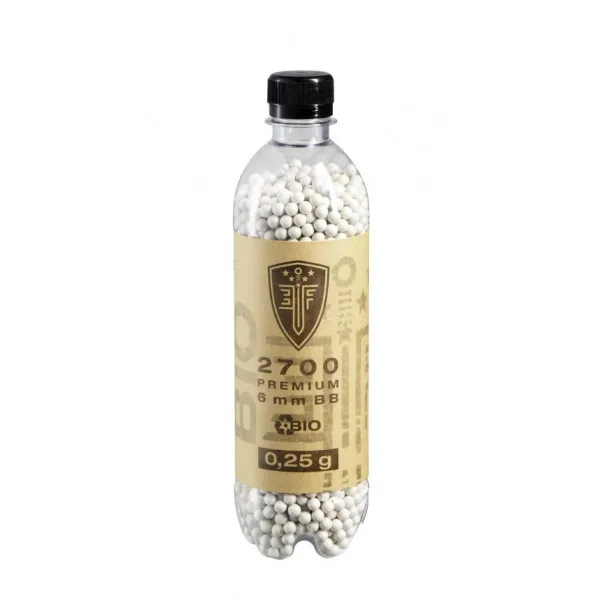 Umarex BILLES BBS 6MM ELITE FORCE BIO BLANCHE 0.25G BOUTEILLE X2700