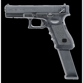 PISTOLET GLOCK 18C GAZ FULL AUTO 6mm Billes  Chez DEVILLE ARMORY. Votre armurerie en ligne.