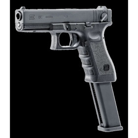 PISTOLET GLOCK 18C GAZ FULL AUTO 6mm Billes  Chez DEVILLE ARMORY. Votre armurerie en ligne.
