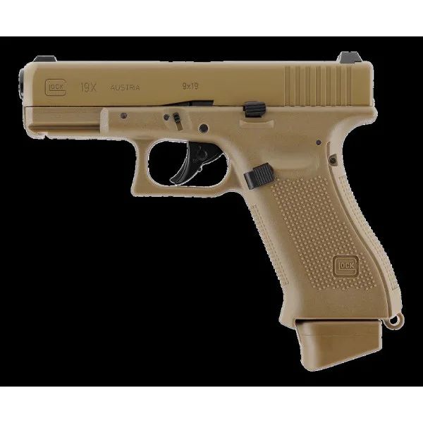 PISTOLET GLOCK 19X CO2 6mm Billes