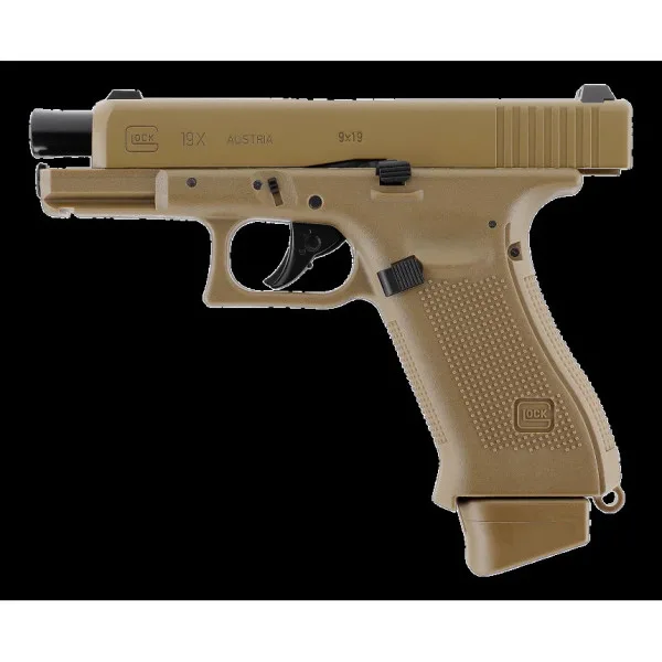 PISTOLET GLOCK 19X CO2 6mm Billes