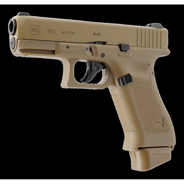 PISTOLET GLOCK 19X CO2 6mm Billes