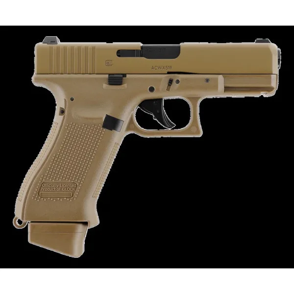 PISTOLET GLOCK 19X CO2 6mm Billes
