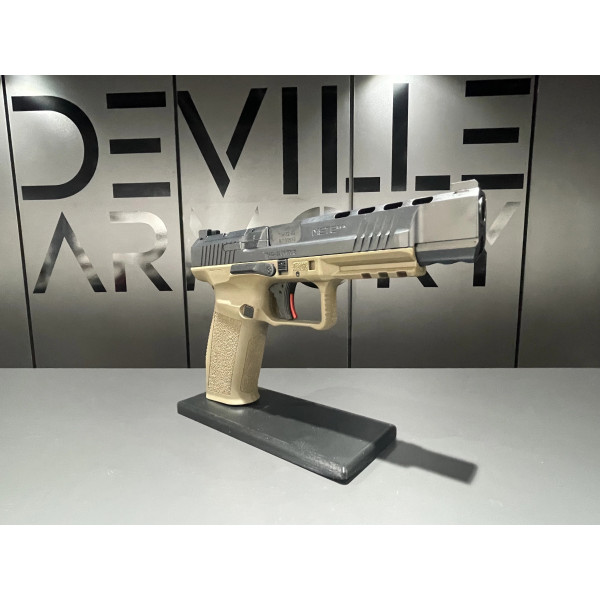 Pistolet METE SFX FDE 9X19  Chez DEVILLE ARMORY. Votre armurerie en ligne.