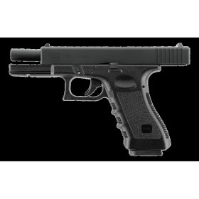 PISTOLET GLOCK 17 CULASSE ALU GAZ 6mm Billes  Chez DEVILLE ARMORY. Votre armurerie en ligne.