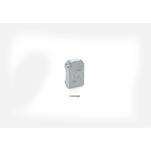 Talon de chargeur +1 M-ARMS STD Evo type CZ SHADOW Laiton chromé  Chez DEVILLE ARMORY. Votre armurerie en ligne.