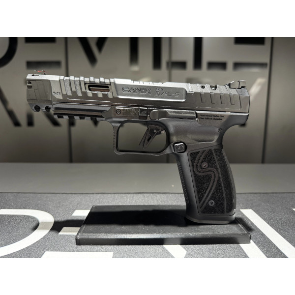 PISTOLET CANIK SFX RIVAL-S BLACK 9X19  Chez DEVILLE ARMORY. Votre armurerie en ligne.