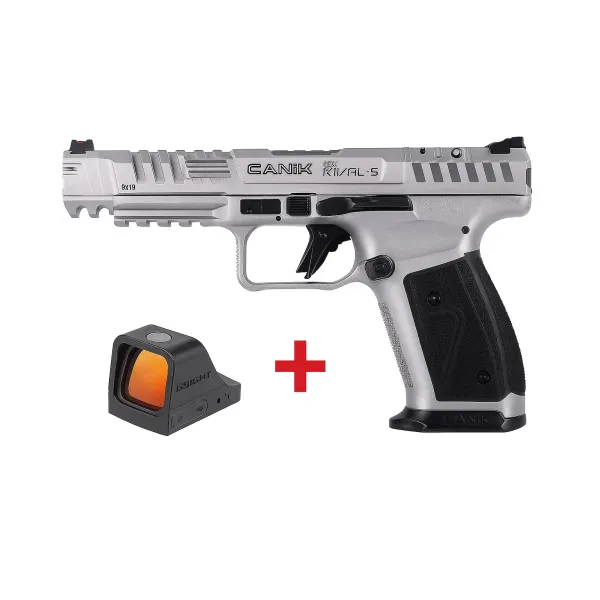 Pack Canik Rival-S Chrome 9x19 + Viseur Osight X