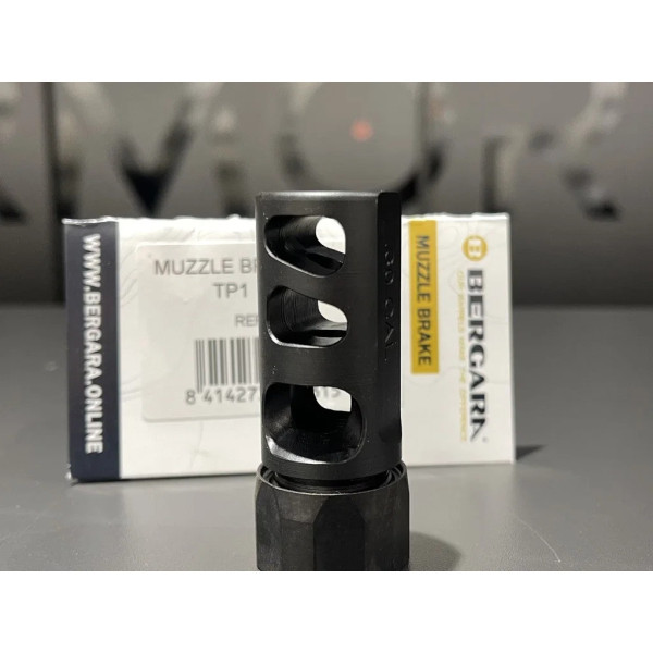 FREIN DE BOUCHE TP1 BERGARA M15x1 CAL.30  Chez DEVILLE ARMORY. Votre armurerie en ligne.