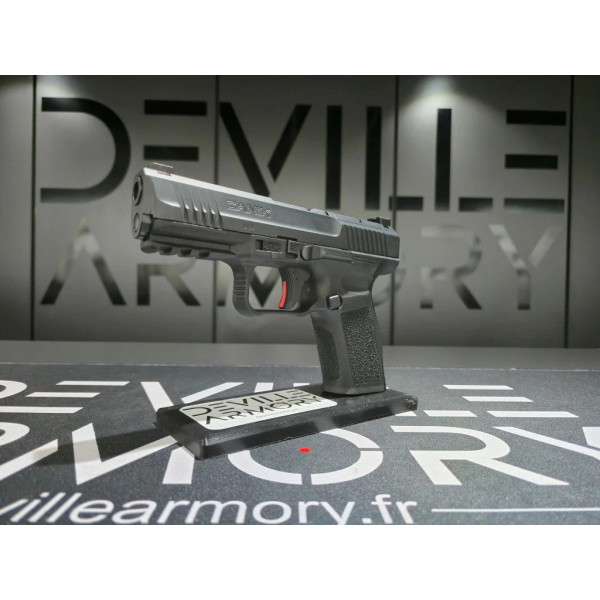 Pistolet CANIK METE SF BLACK 9X19  Chez DEVILLE ARMORY. Votre armurerie en ligne.