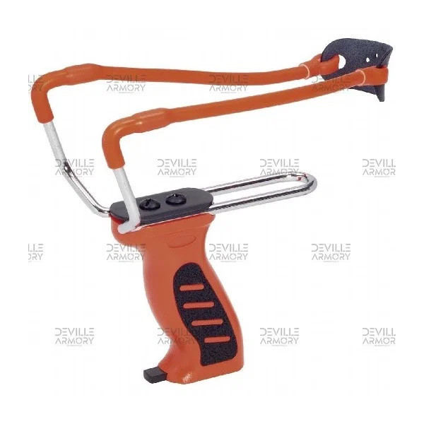 Lance pierre Orange  Chez DEVILLE ARMORY. Votre armurerie en ligne.