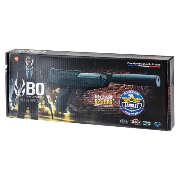 BO Manufacture Arms Pistolet à air break barrel LANGLEY SILENCER