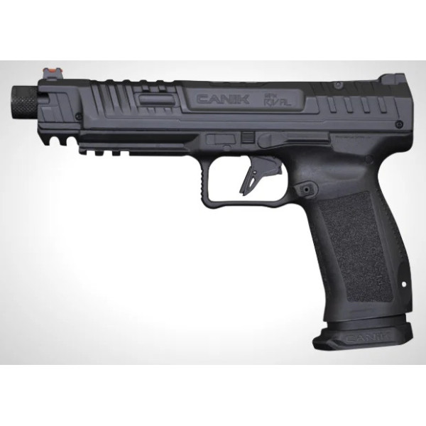 PISTOLET CANIK RIVAL CO2 Cal.50 BLACK 18j + 50 billes  Chez DEVILLE ARMORY. Votre armurerie en ligne.