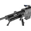 Carabine à air comprimé 19,9j Black Ops type sniper cal. 4,5 mm