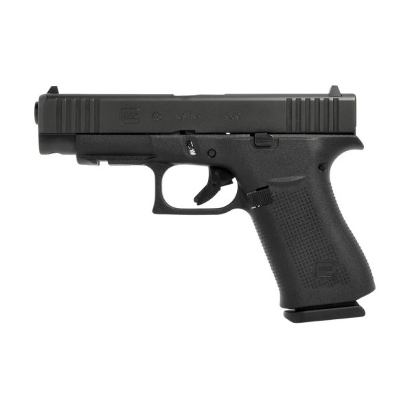 Pistolet GLOCK 48 RAIL  Chez DEVILLE ARMORY. Votre armurerie en ligne.
