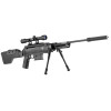 Carabine à air comprimé 24 J Black Ops sniper cal. 4,5 mm