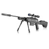 Carabine à air comprimé 24 J Black Ops sniper cal. 4,5 mm