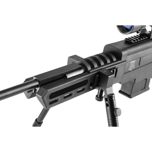 Carabine à air comprimé 24 J Black Ops sniper cal. 4,5 mm