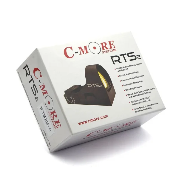 C-more RTS2B-8 Viseur Point Rouge V5 - 8 MOA