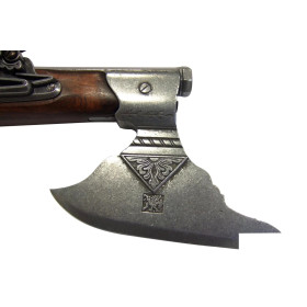 Réplique décorative Denix de pistolet hache du XVIIème siècle  Chez DEVILLE ARMORY. Votre armurerie en ligne.