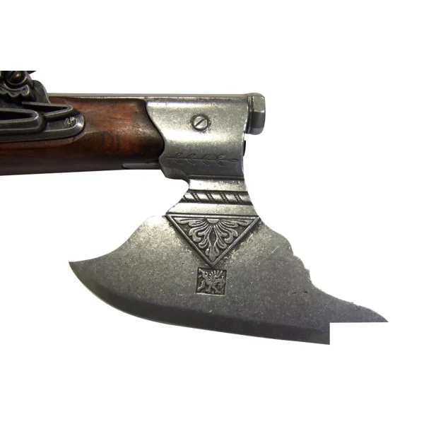 Réplique décorative Denix de pistolet hache du XVIIème siècle