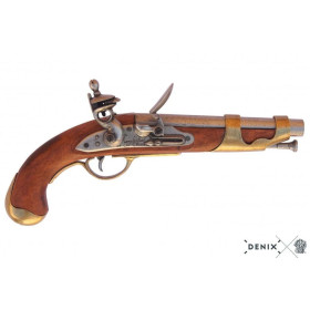 Réplique décorative Denix de pistolet de cavalerie français AN IX  Chez DEVILLE ARMORY. Votre armurerie en ligne.