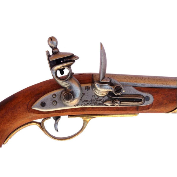 Réplique décorative Denix de pistolet de cavalerie français AN IX  Chez DEVILLE ARMORY. Votre armurerie en ligne.