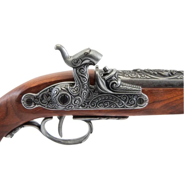 Réplique décorative Denix de pistolet à percussion italien de 1825