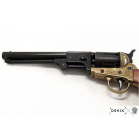 Réplique décorative Denix de Revolver 1851 marine américaine  Chez DEVILLE ARMORY. Votre armurerie en ligne.