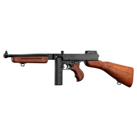 Réplique décorative Denix de la mitraillette Thomson M1928 - Chargeur droit  Chez DEVILLE ARMORY. Votre armurerie en ligne.