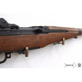 Réplique décorative Denix du fusil américain M1 Garand 1932  Chez DEVILLE ARMORY. Votre armurerie en ligne.