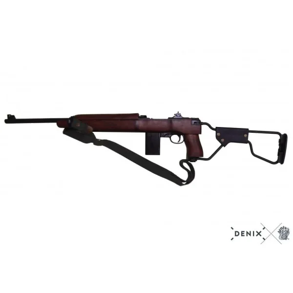 Réplique décorative Denix de la carabine américaine USM1 à crosse pliante
