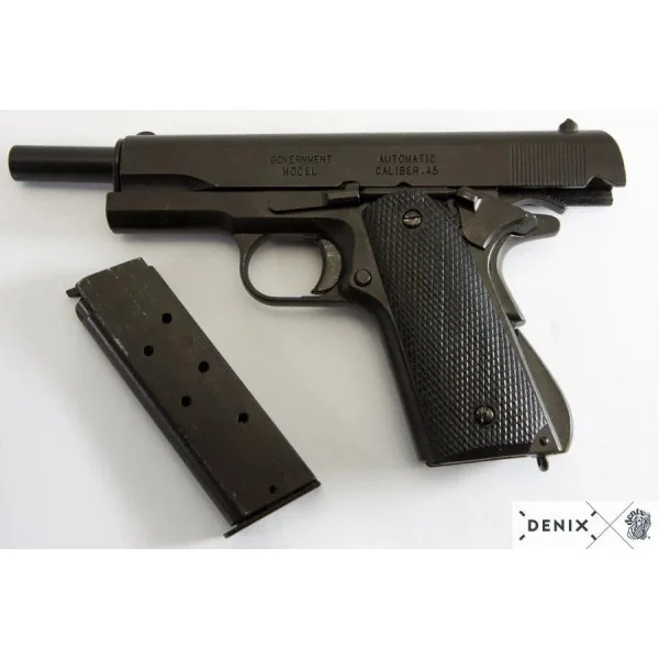 Réplique factice Denix du pistolet américain M1911