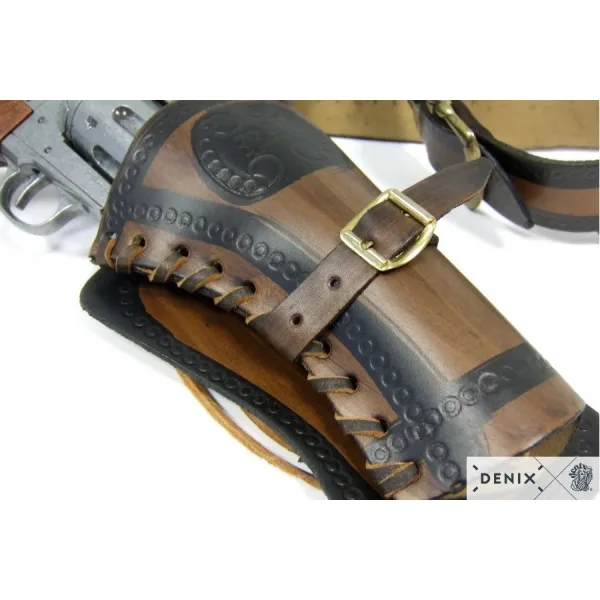 Denix Ceinturon avec un holster pour revolver Western