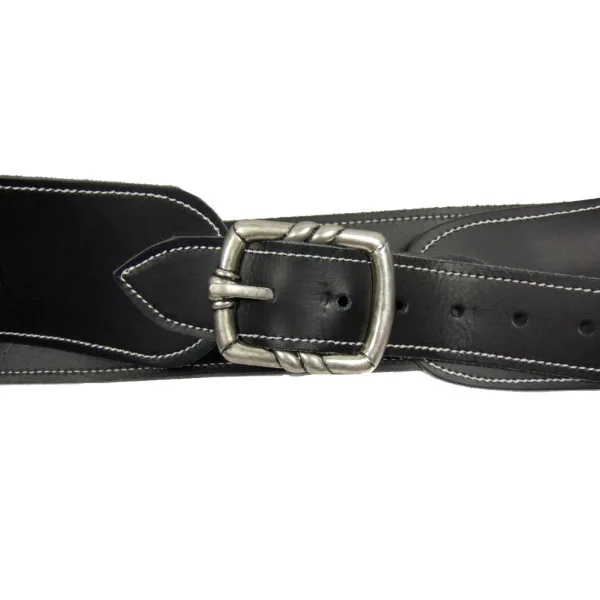 Denix Ceinturon noir avec un holster pour revolver Western