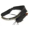 Denix Ceinturon noir avec un holster pour revolver Western