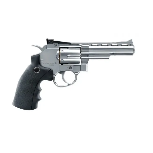 Umarex Revolver LEGENDS S40 Argent CO2 4.5mm Plombs & Billes acier
