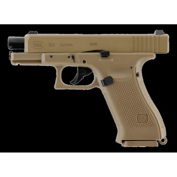 PISTOLET GLOCK 19X CO2 4.5mm Billes acier