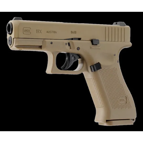 PISTOLET GLOCK 19X CO2 4.5mm Billes acier