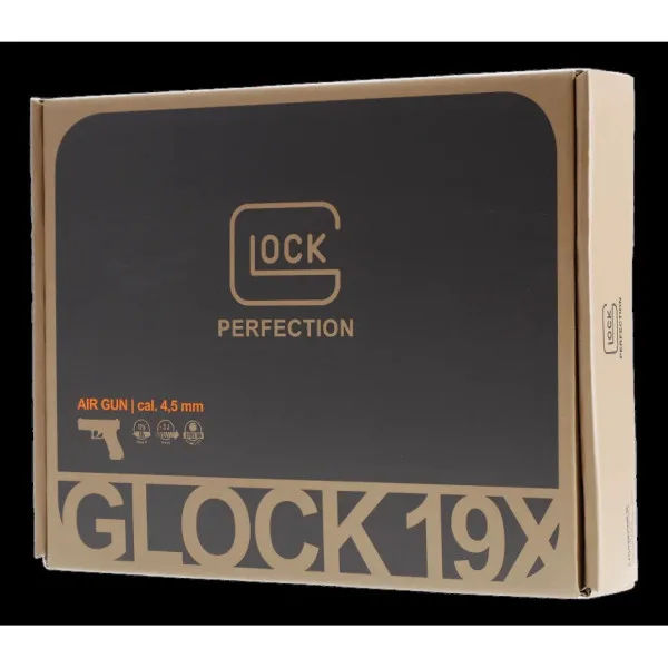 PISTOLET GLOCK 19X CO2 4.5mm Billes acier