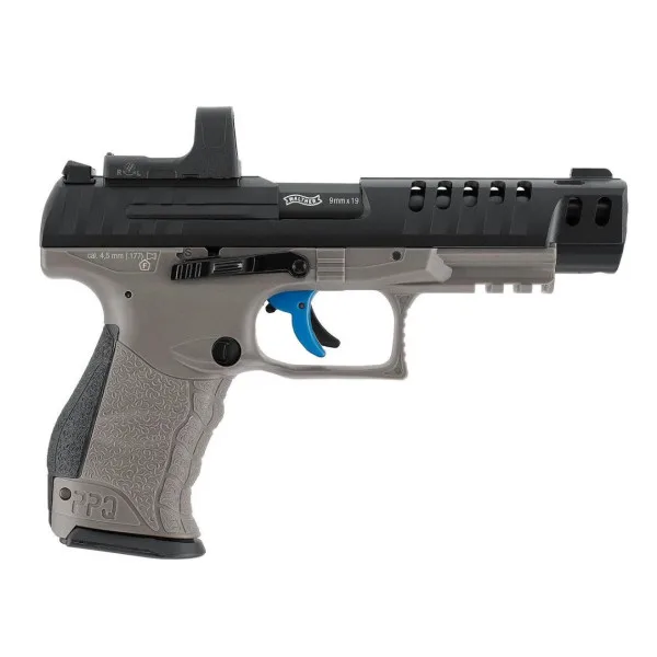 "PIST WALTHER Q5 MATCH COMBO 5'' CO2 CAL 4.5MM AVEC VISEUR RDS 8"