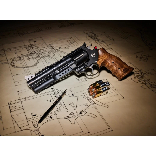 Revolver KORTH NXR 44MAG 6 COUPS 6'  Chez DEVILLE ARMORY. Votre armurerie en ligne.