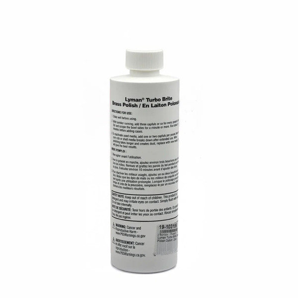 Vernis pour boîtier Lyman Turbo Brite, option : 20 oz.  Chez DEVILLE ARMORY. Votre armurerie en ligne.