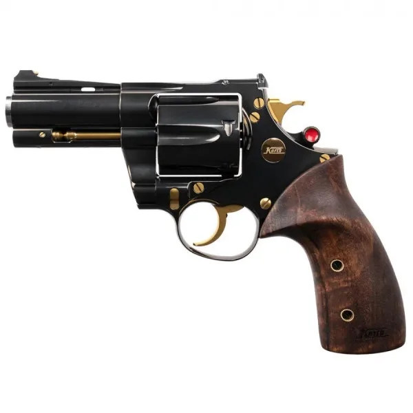 KORTH Classic cal.44 RemM 3 high polish glossy Black Lux WoodBox Classic Grip