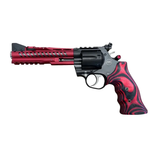 KORTH Super Sport GTA red cal. .357 Mag 6 Inch Jim Wilson Grip black/red